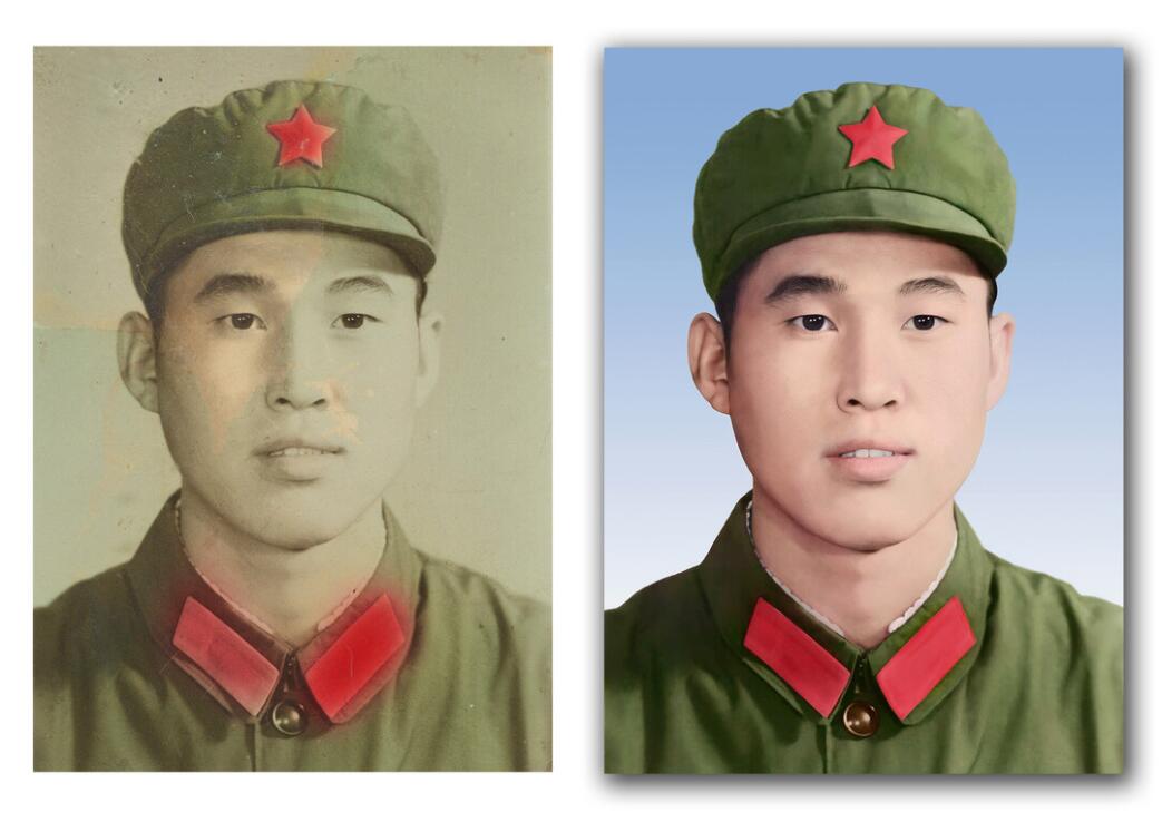 临猗破损照片修复-18